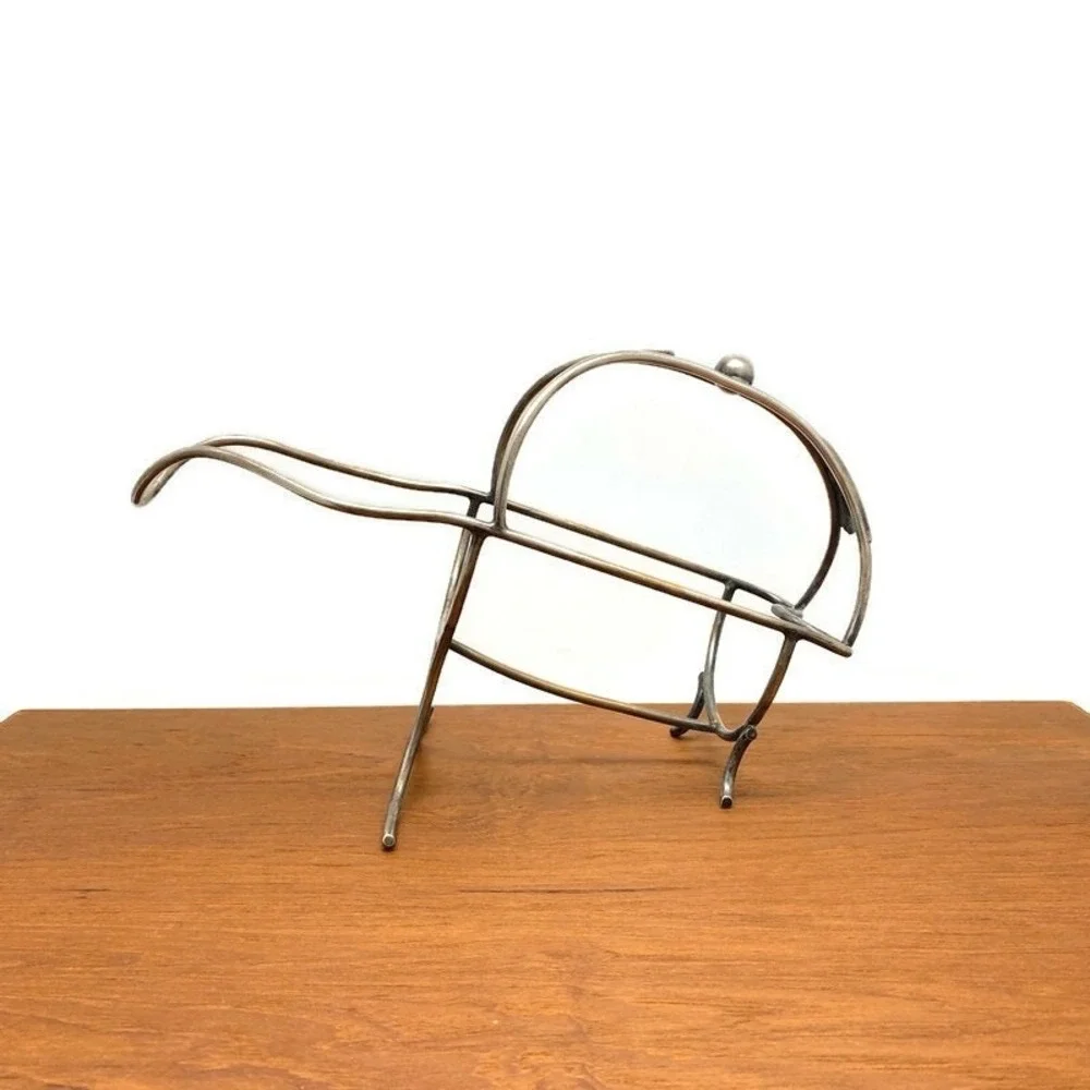 Vintage Mappin & Webb Wine Bottle Holder Champagne Cradle SIlverplate